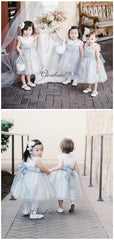 Cute Princess A-line Flower Girl Dresses, Little Girl A-line Flower Girl Dresses