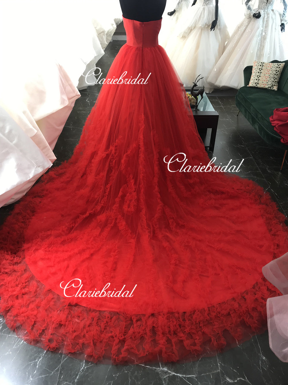 Feedback for Strapless A-line Prom Dresses